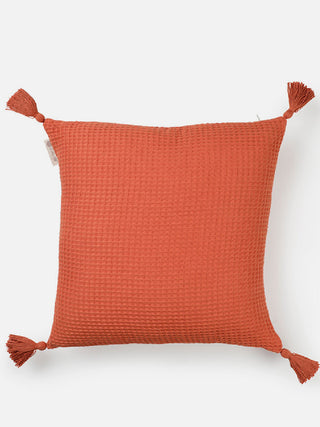 Waffle Woven Cushion Cover The Greige Warp