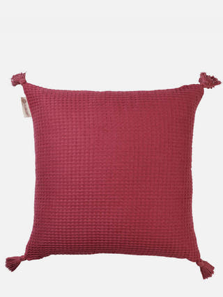 Waffle Woven Cushion Cover The Greige Warp