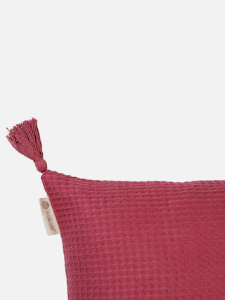 Waffle Woven Cushion Cover The Greige Warp