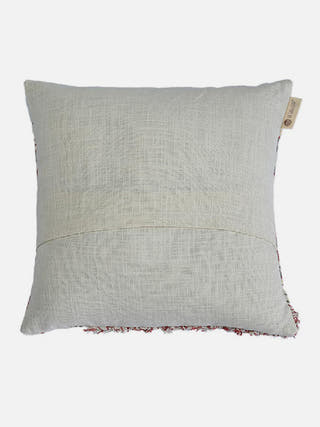 Ruhe Printed Shag Cushion Cover Multi Colour The Greige Warp