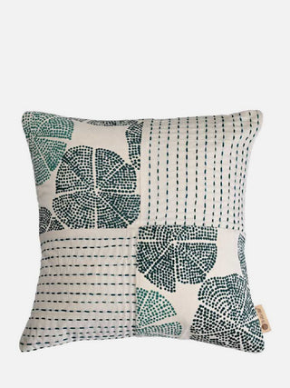 Makhamalee Postal Cushion Cover Green The Greige Warp