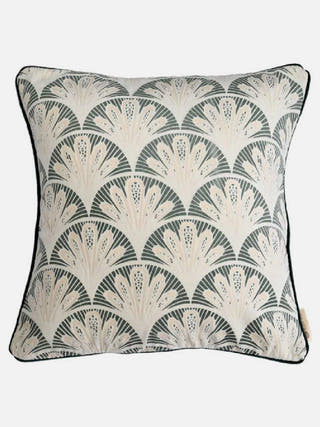 Makhamalee Fume Cushion Cover Bottel Green The Greige Warp