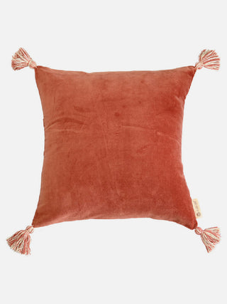 Makhamalee Terra Solid Cushion Cover Rust The Greige Warp