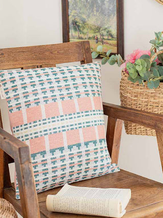 Meraki Cushion Cover Pink The Greige Warp