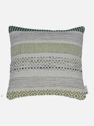 Back To Nature Melange Ensemble Cushion Cover Green And Off White The Greige Warp