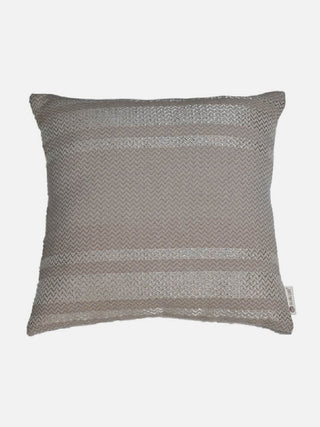 Broken Rib Broken Chevron Cushion Cover Grey The Greige Warp