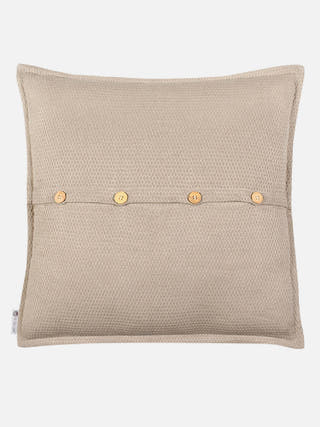 Intertwined Cushion Cover Solid The Greige Warp