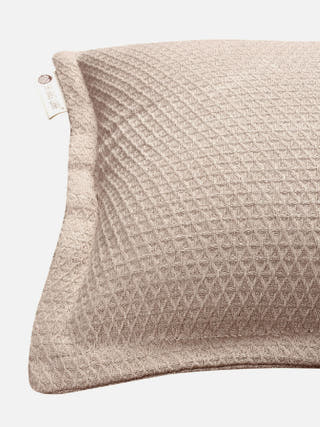 Intertwined Cushion Cover Solid The Greige Warp
