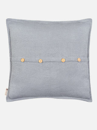 Intertwined Cushion Cover Solid The Greige Warp