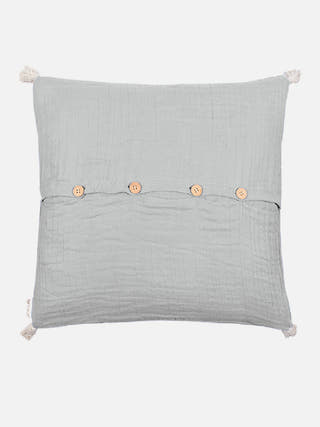 Chiffon Cushion Cover Solid The Greige Warp