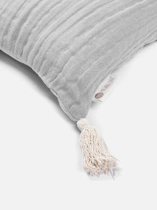 Chiffon Cushion Cover Solid The Greige Warp