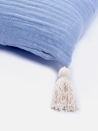 Chiffon Cushion Cover Textural The Greige Warp