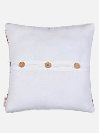 Banaras Verandah Cushion Cover Limestone Pink The Greige Warp