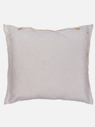 Earthbound Melange Cushion Cover Pearl White The Greige Warp