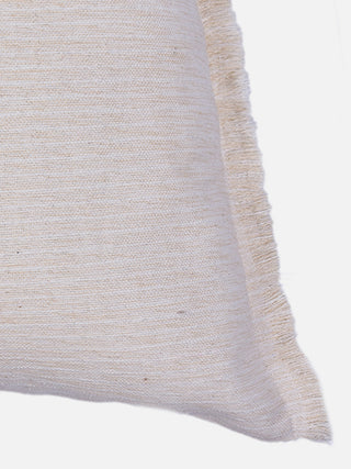 Earthbound Melange Cushion Cover Pearl White The Greige Warp