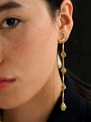 Moonlit Dangle Earrings The Loom Art