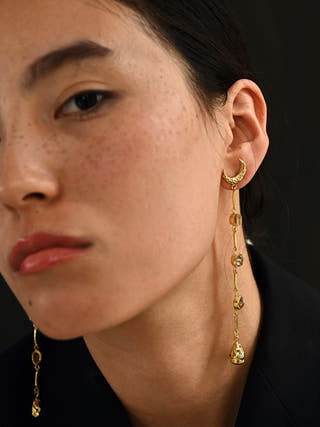 Moonlit Dangle Earrings The Loom Art