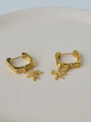 Cinnamon Fall Dangle Earrings The Loom Art