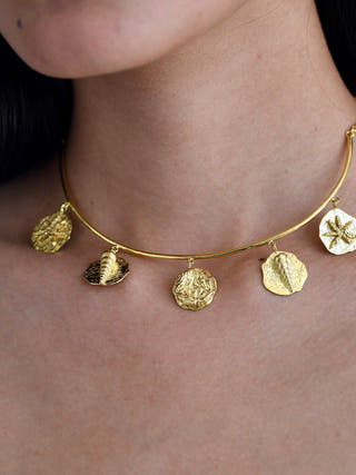 Galaxy Choker Necklace The Loom Art