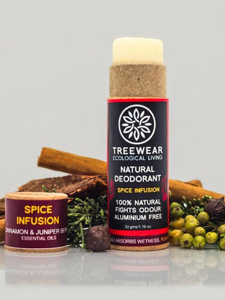  Spice Infusion Natural Deodorant by Treewear sold by Flourish