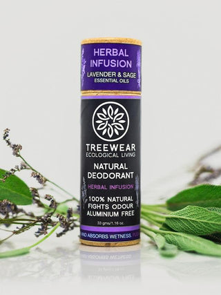  Herbal Infusion Natural Deodorant by Treewear sold by Flourish