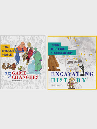 Set of 2 Non-Fiction History Books Tulika Publishers