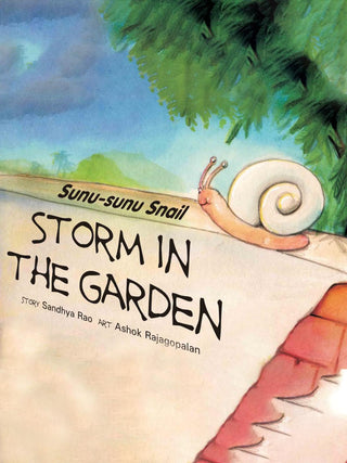 Sunu-Sunu Snail: Storm In The Garden Tulika Publishers