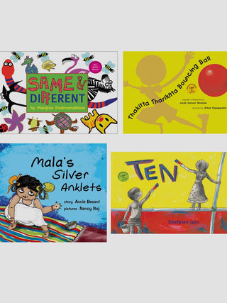 Set of 4 English Picture Books Tulika Publishers