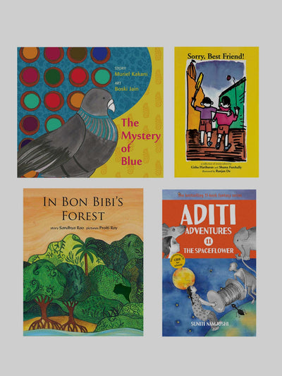 Set of 4 Illustrated Story Book Tulika Publishers