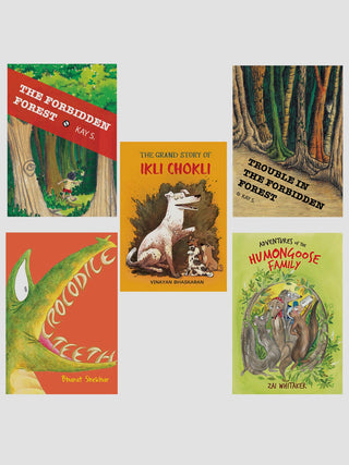Set of 5 Illustrated Chapter Books Tulika Publishers