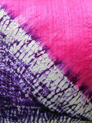  Nui Shibori Cushion Cover Pink by Umoya sold by Flourish