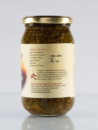  Green Chilli Pickle by Umang sold by Flourish