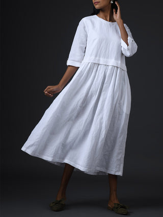 Bella Dress White Vasstram