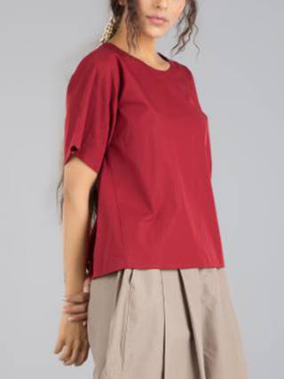 Zen Top Maroon Vasstram