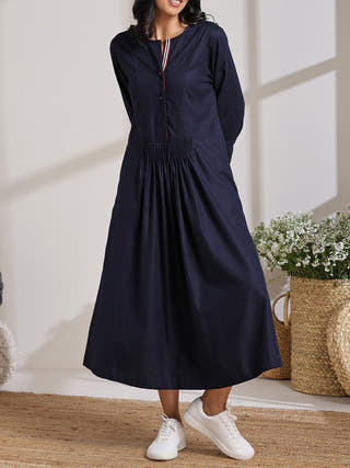 BASANT Tape Placket Dress Vasstram