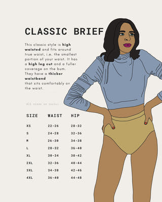 Pressed Flowers Classic Brief Purple Wear Equal