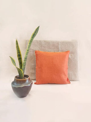  Handmade Solid Kota Festive Cushion Cover by Whe sold by Flourish