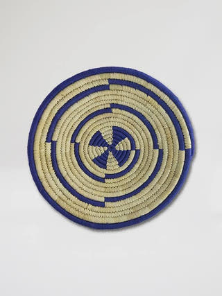 Handmade Wall Decor of Sabai Grass 12' Whe