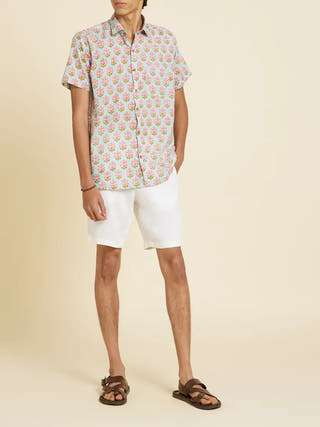 Block Printed Quirky Unisex Shirt Patrah