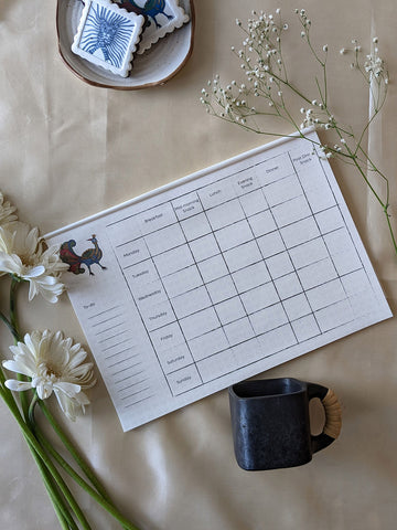 Chitrakathi Mayur Varaaha Menu Planner