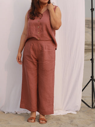 The Cropped Trousers Marsala Swahlee